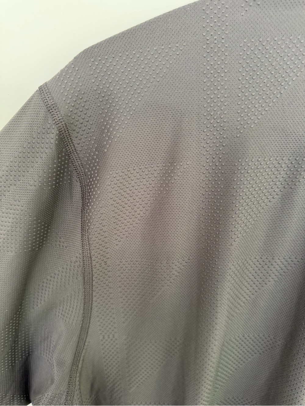 PUMA x Reigning Champ Men’s MATTR Jacquard Polo Shirt in Dusky Gray - Picture 6 of 8